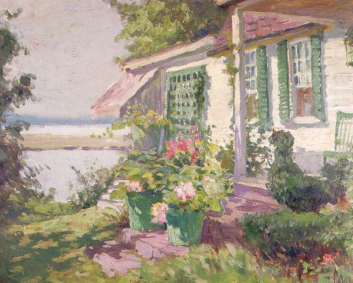 Matilda Browne Clark Voorhee's House china oil painting image